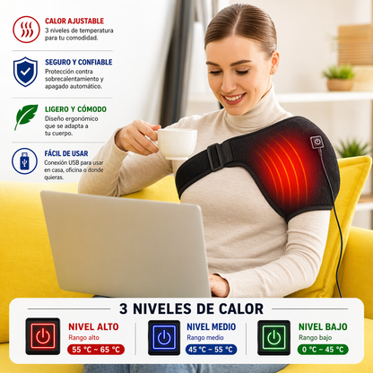 Hombrera Termica Recargable